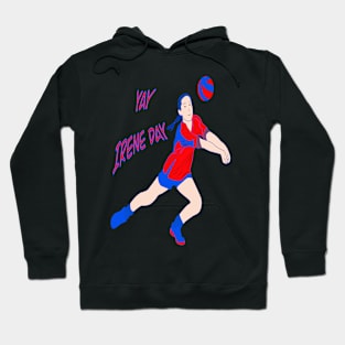 YAY IRENE DAY NEON GIRL VOLLEYBALL PLAYER Hoodie